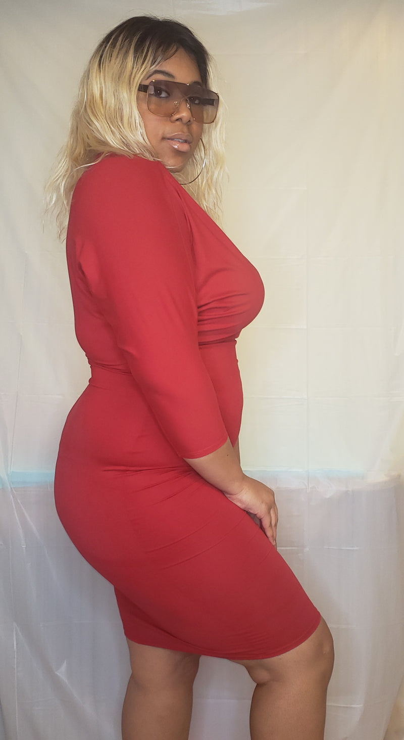(Sale) Total Red Dress
